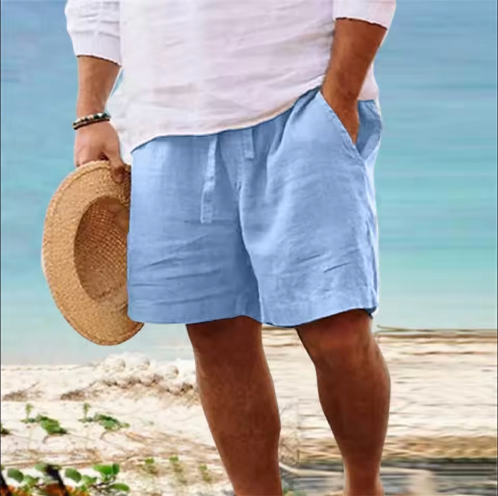 Lorenzo™ | Pantaloni in Cotone e Lino
