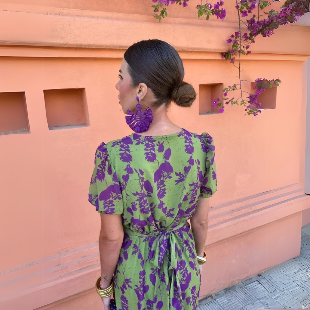 Danielle™ | Abito Floreale Donna Chic
