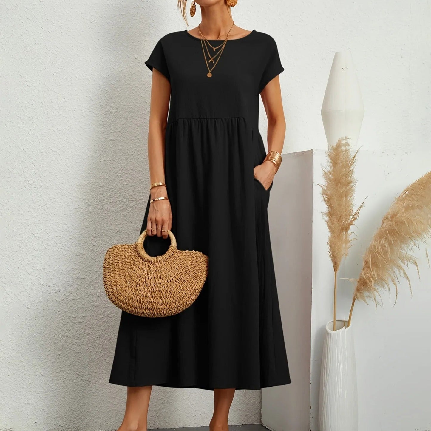 Catherine | Abito Essenziale Elegante
