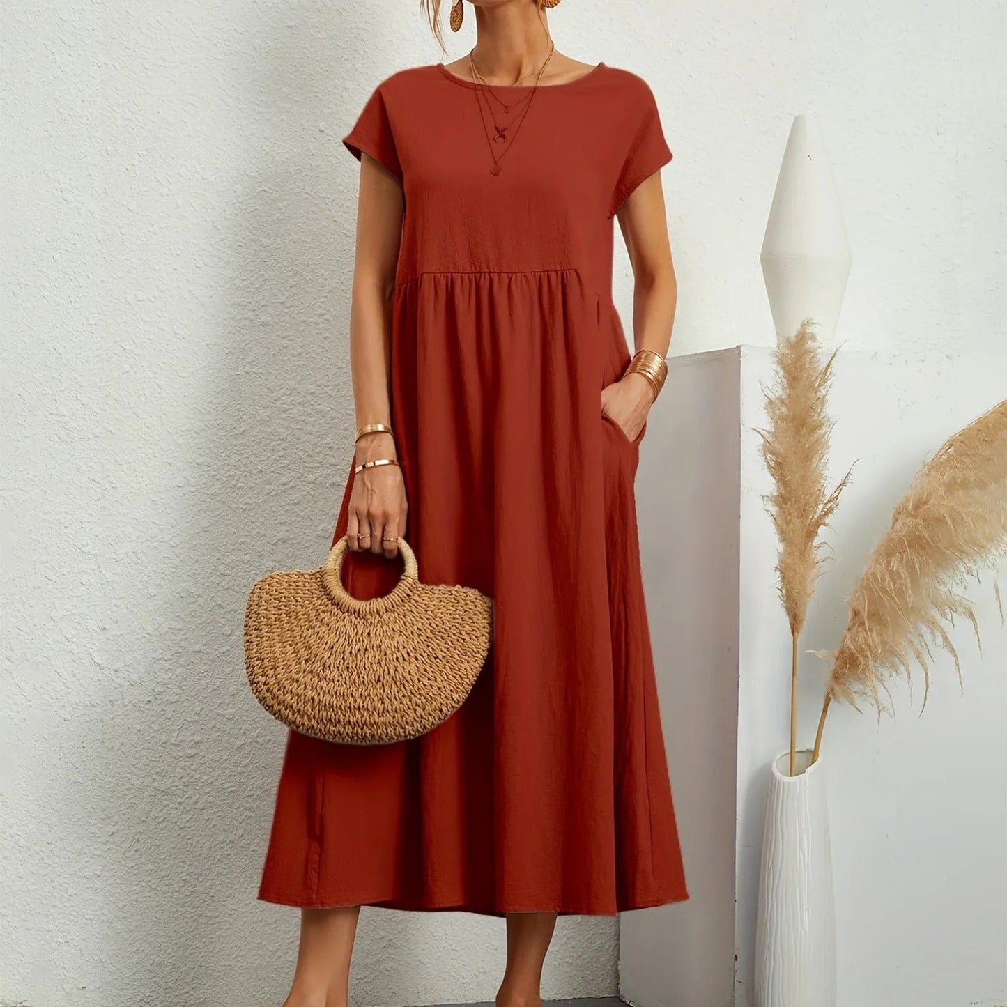 Catherine | Abito Essenziale Elegante