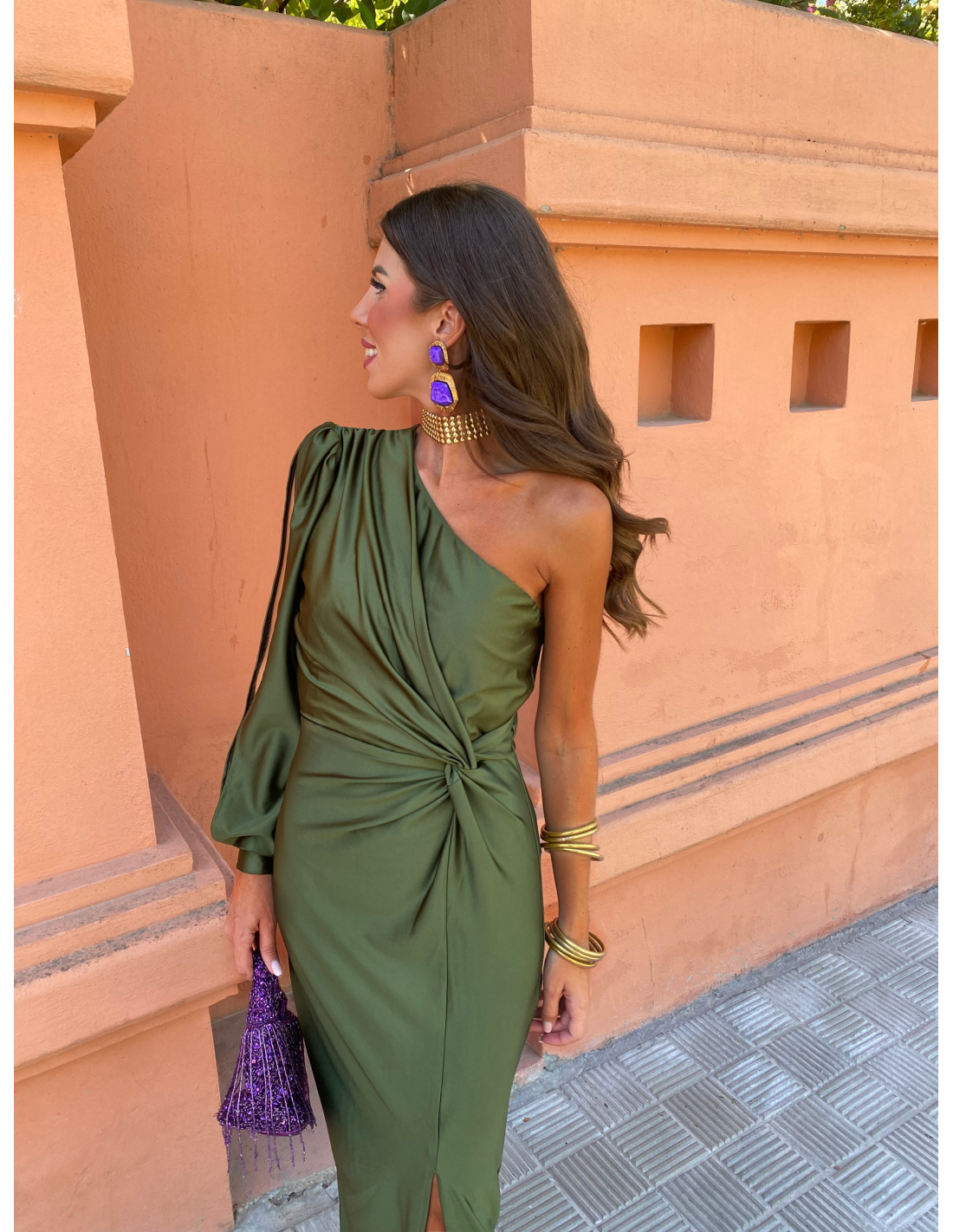 Alaysia™ | Abito Lungo Donna Nero Estate