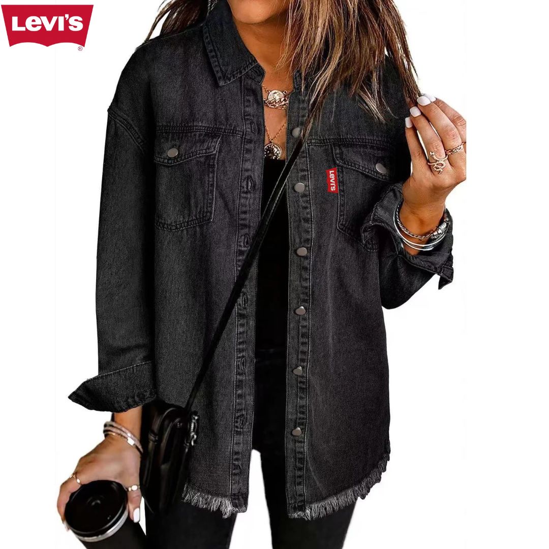 Levi's™ Denimskjortjacka för kvinnor