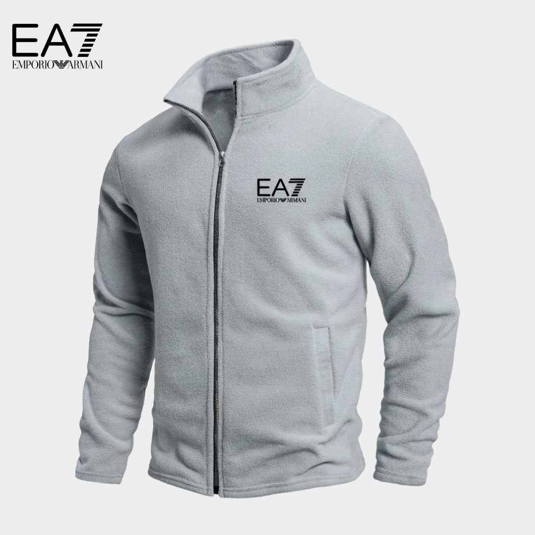 E A 7 S™ Giacca in Pile Premium con Zip