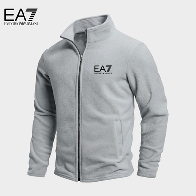 E A 7 S™ Giacca in Pile Premium con Zip