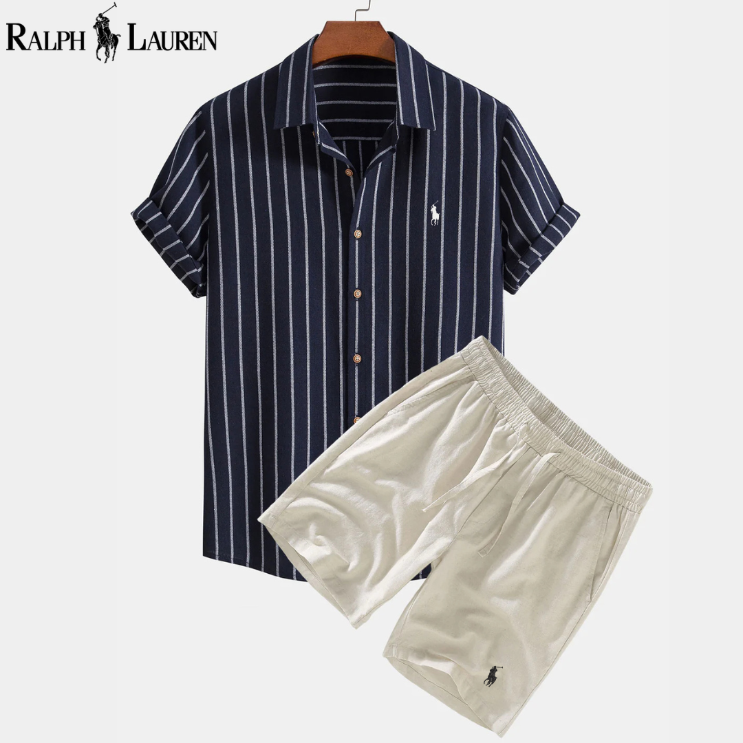 Ꮢalph Lauren™ Duo Estivo a Righe