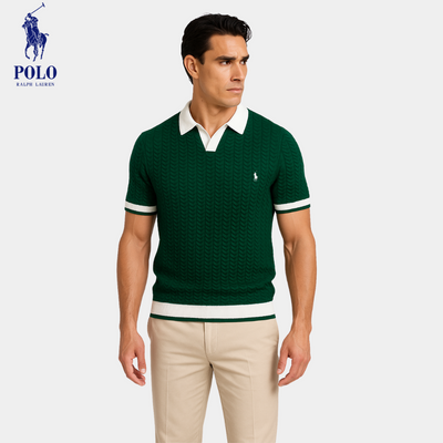 Ꮢalph Lauren™ Set Polo in Maglia Testurizzata
