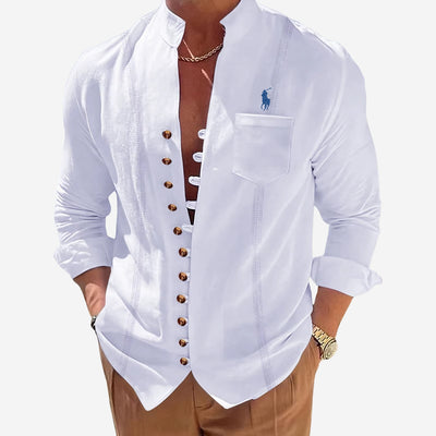 Camicia casual con bottoni - PREZZO CHIARO