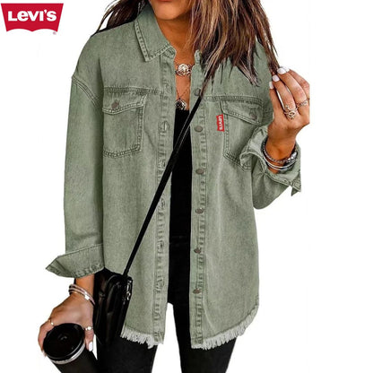 Levi’s™ Giacca-Camicia in Denim da Donna