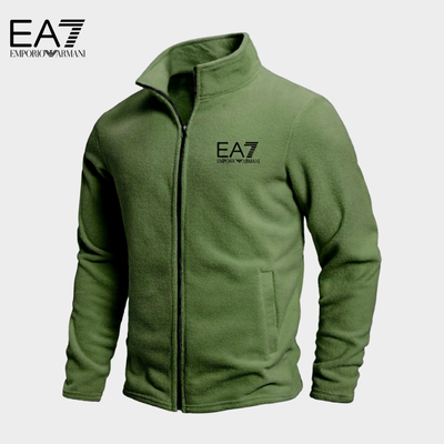 E A 7 S™ Giacca in Pile Premium con Zip