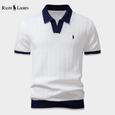 Ꮢalph Lauren™ Polo Prestige a Contrasto