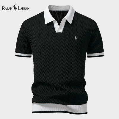Ꮢalph Lauren™ Polo Prestige a Contrasto