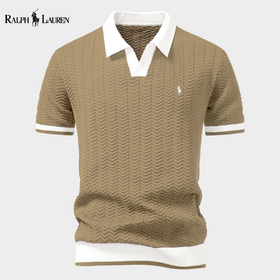Ꮢalph Lauren™ Polo Prestige a Contrasto