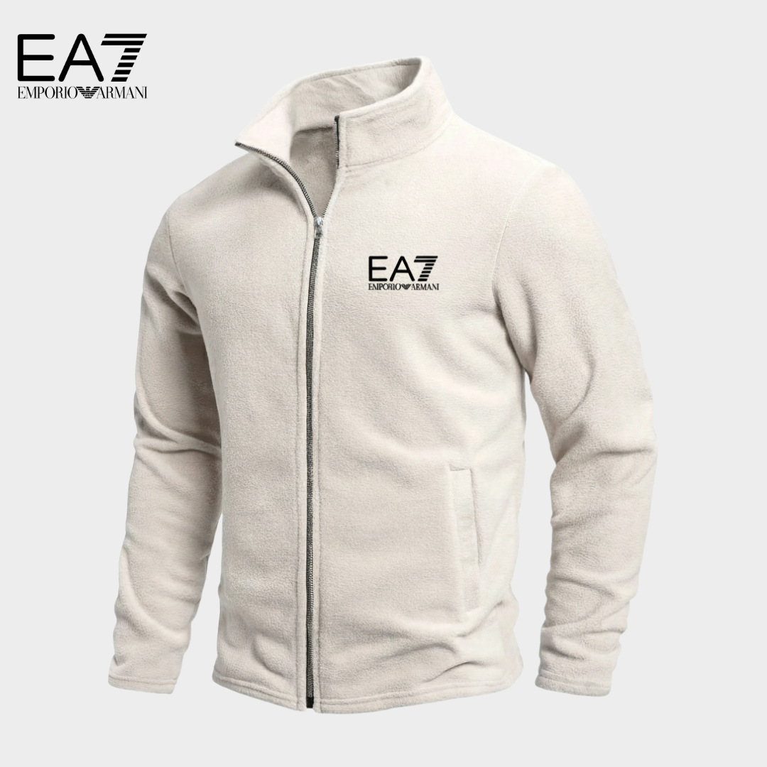 E A 7 S™ Giacca in Pile Premium con Zip