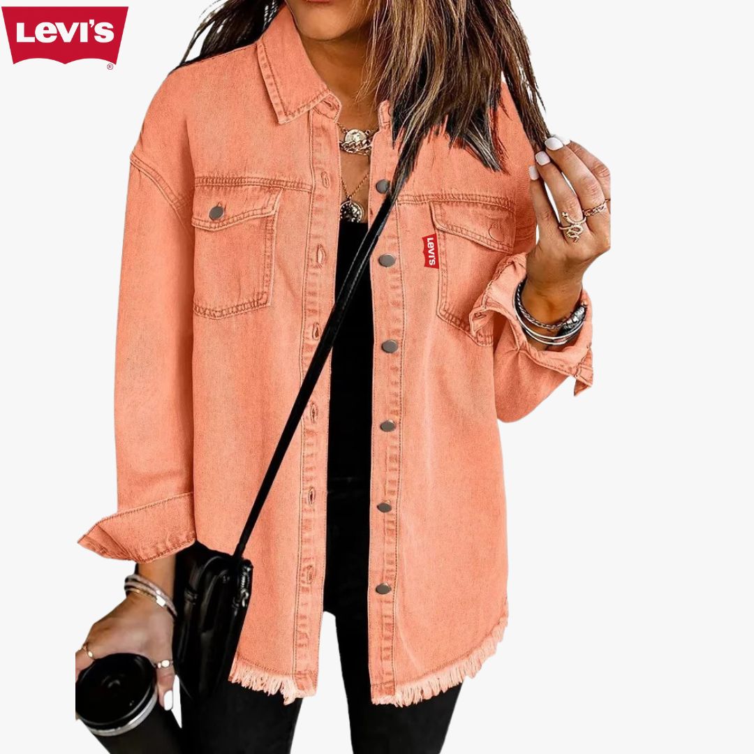 Levi's™ Denimskjortjacka för kvinnor