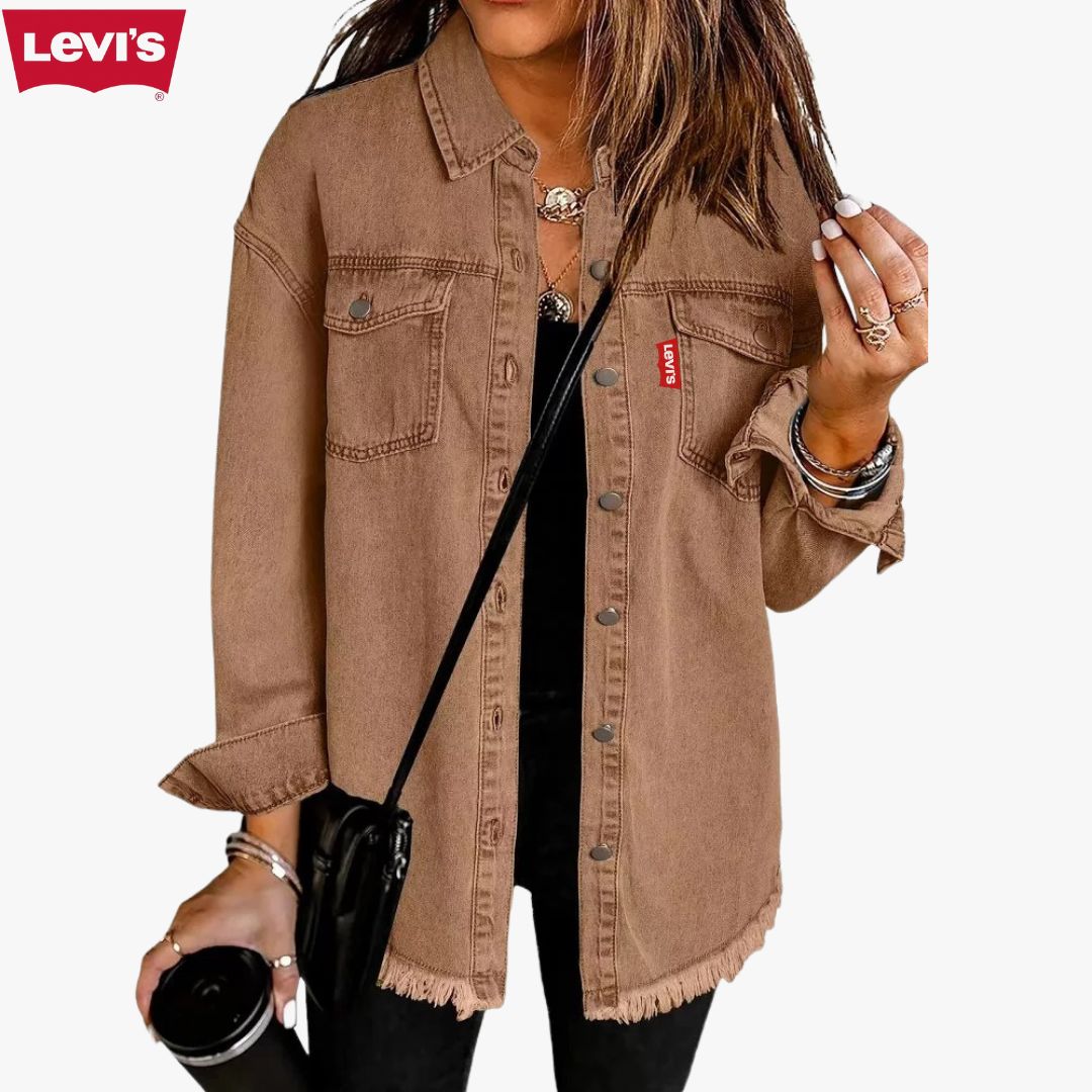 Levi’s™ Giacca-Camicia in Denim da Donna