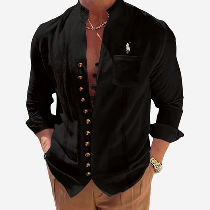 Camicia casual con bottoni - PREZZO CHIARO
