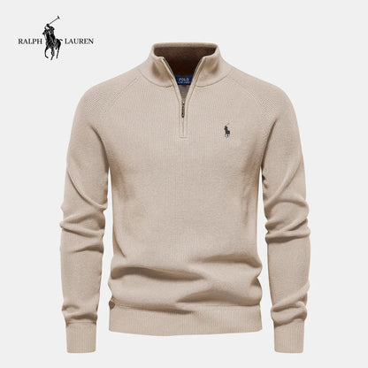 Ꮢalph Lauren™ Premium Pullover Mezza Zip