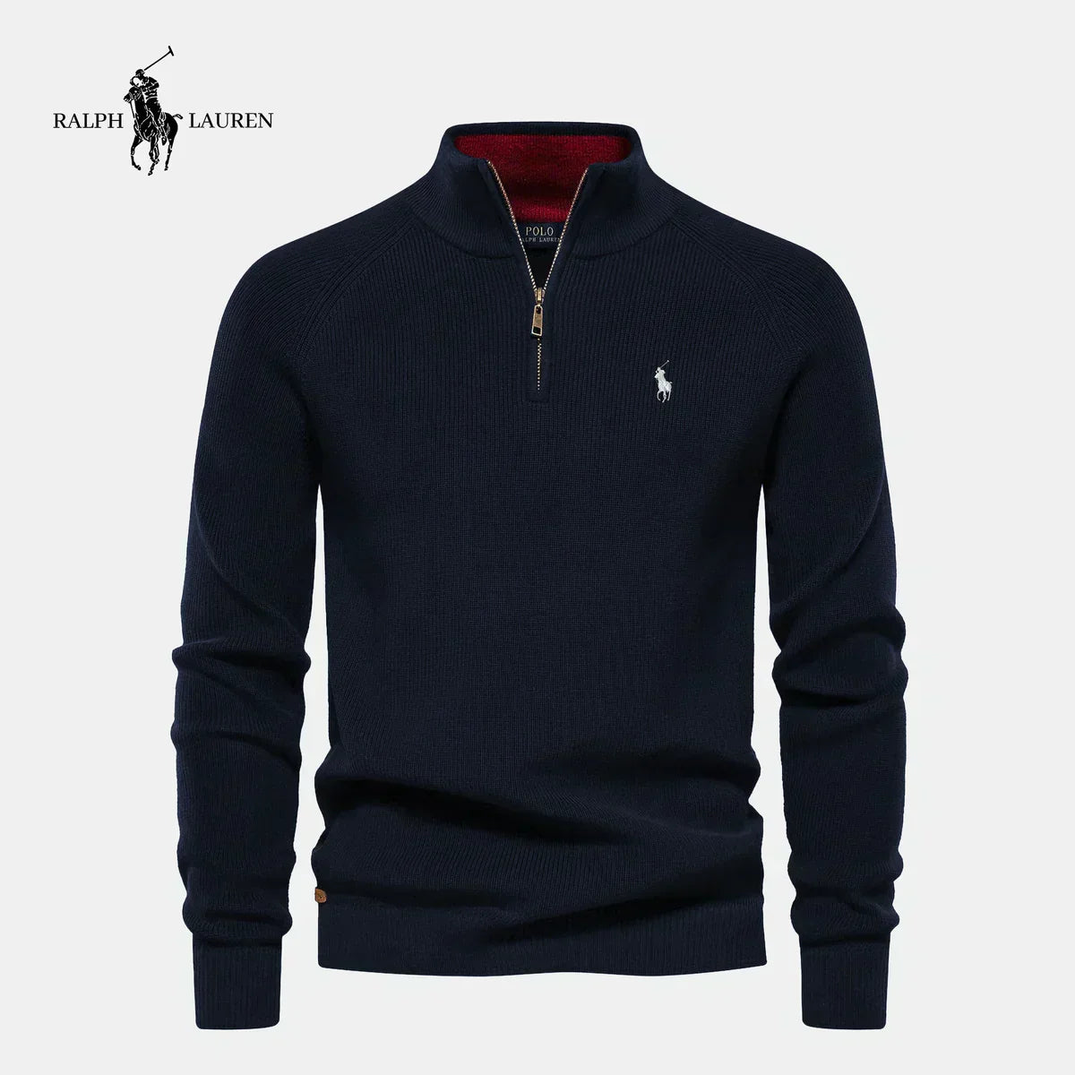 Ꮢalph Lauren™ Premium Pullover Mezza Zip