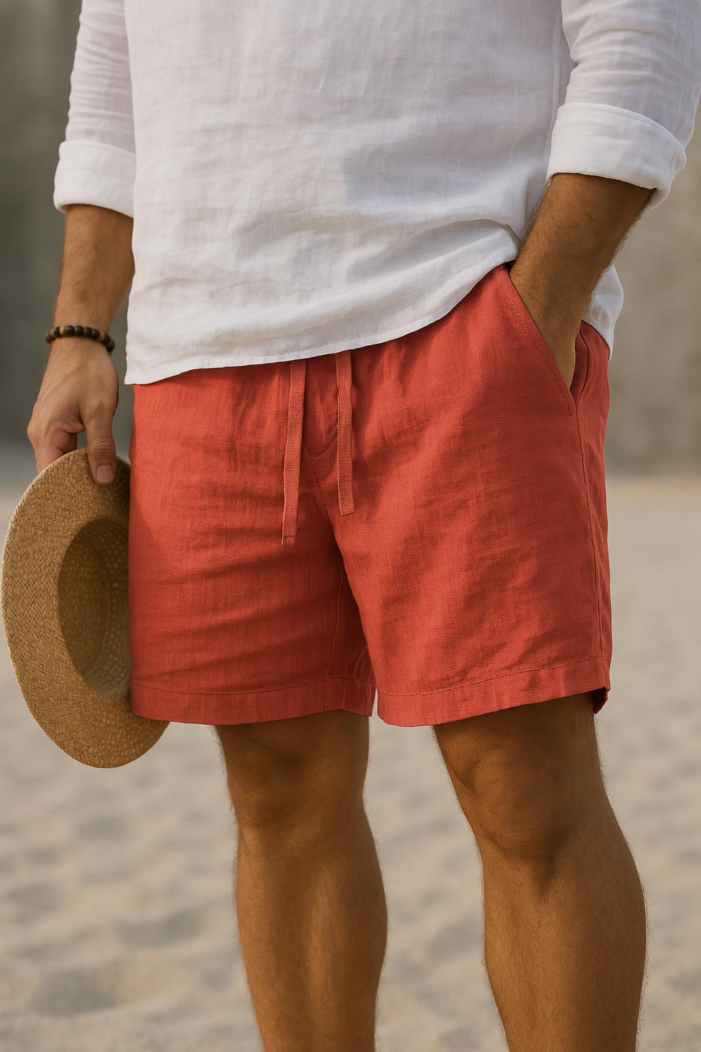 Lorenzo™ | Pantaloni in Cotone e Lino