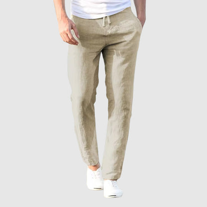 Coastal Ease | Pantaloni in Lino