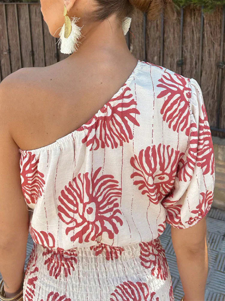 Sigrid™ | Elegant asymmetrisk klänning