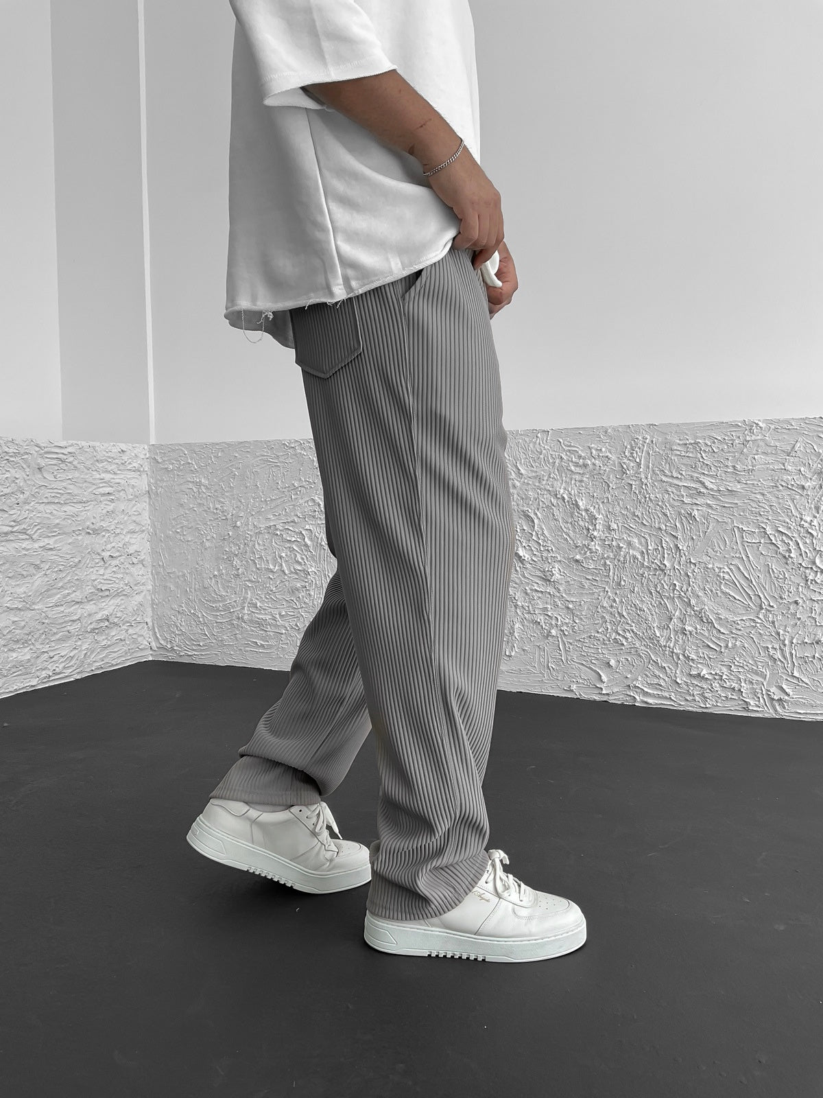 Liam™ I Pantaloni Relaxed a Costine
