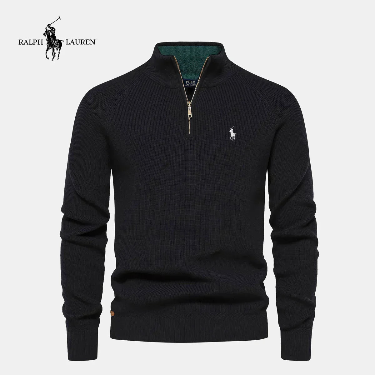 Ꮢalph Lauren™ Premium Pullover Mezza Zip