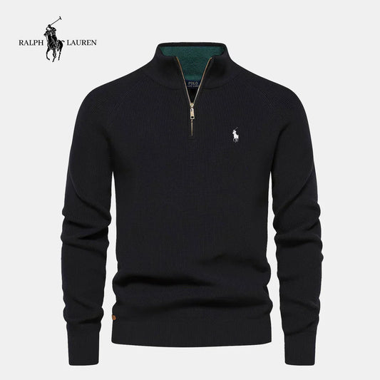 Ꮢalph Lauren™ Premium Pullover Mezza Zip