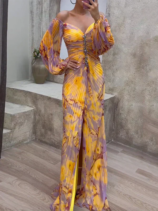 Gisselle - Abito con scollo a V