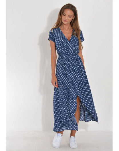 Suzanne - Abito elegante con scollatura a V
