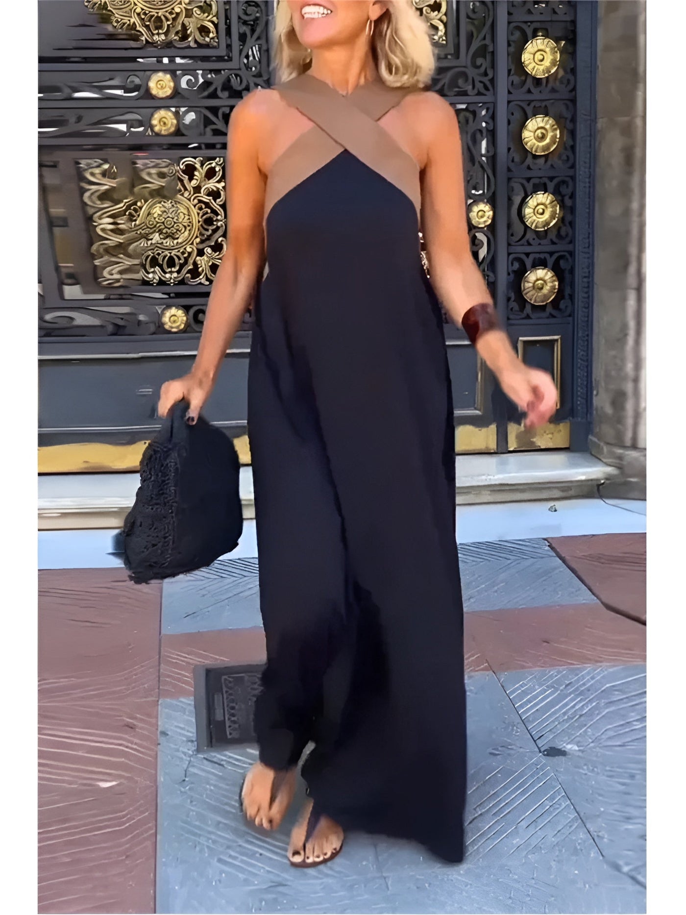 Delphine | Abito a forma incrociata