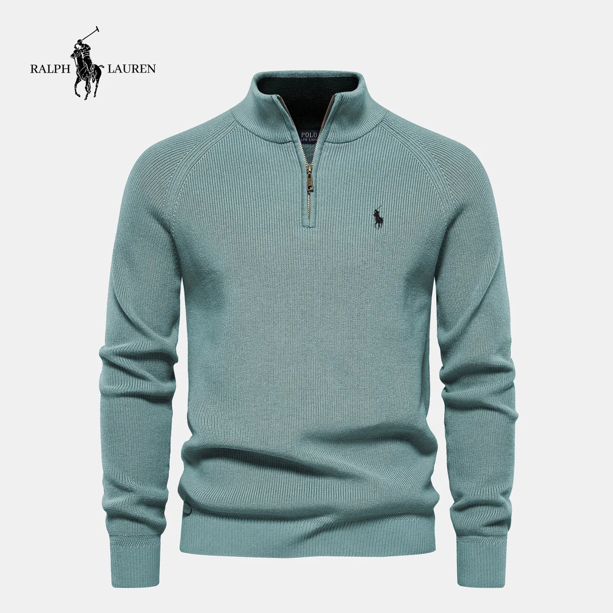 Ꮢalph Lauren™ Premium Pullover Mezza Zip