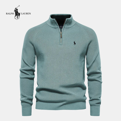 Ꮢalph Lauren™ Premium Pullover Mezza Zip