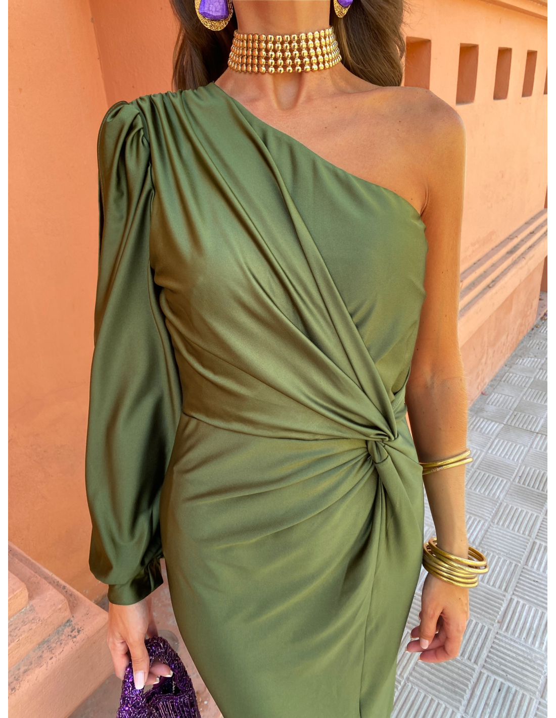 Alaysia™ | Abito Lungo Donna Nero Estate